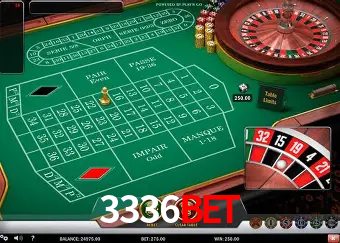 Roulette Table 3336BET